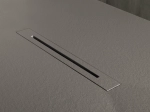 Receveur de douche, sur mesure : Largeur 120 à 200 cm x l. 70 à 100 cm. Bac à douche en résine Akrytan® anti glissant, finition ardoise, 10 couleurs, Livraison offerte et rapide